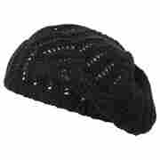 Melilotus Knit Beret by Seeberger black