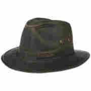 Ava Waxed Cotton Traveller by Stetson brown