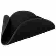 Classic 3-cornered Hat black