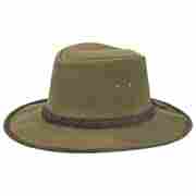 Stockman Australischer Lederhut by BC HATS khaki