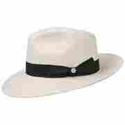 White Bogart Hat cream white