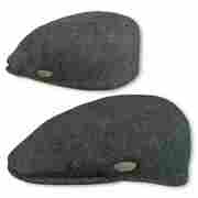 Kangol 504 Flat Cap without Logo anthracite