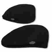 Kangol 504 Flat Cap without Logo black