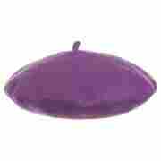 Basque Beret for Women purple