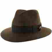 Indiana Jones Classic Fur Felt Hat brown