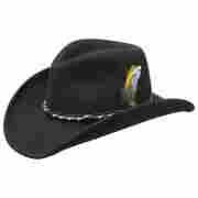Amasa Western Hat by Stetson black