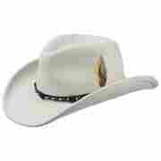 Amasa Western Hat by Stetson white