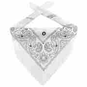Bandana Headscarf white