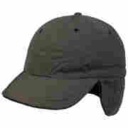 Techno Earflap Baseballcap mit Teflon grau