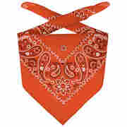 Kids Bandana Headscarf orange
