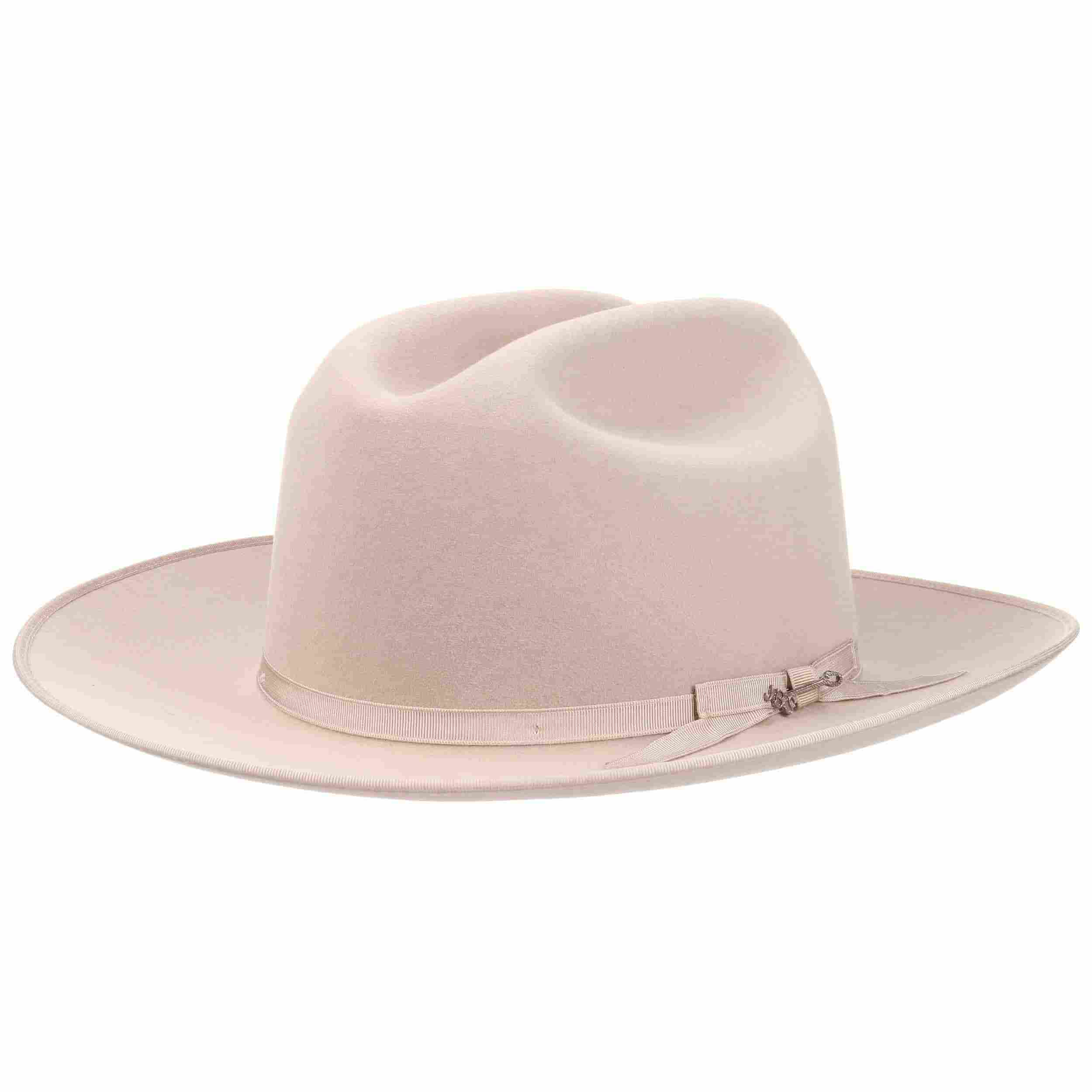 極美品 STETSON RABBIT FUR OPEN CROWN SE572 極美品 STETSON RABBIT