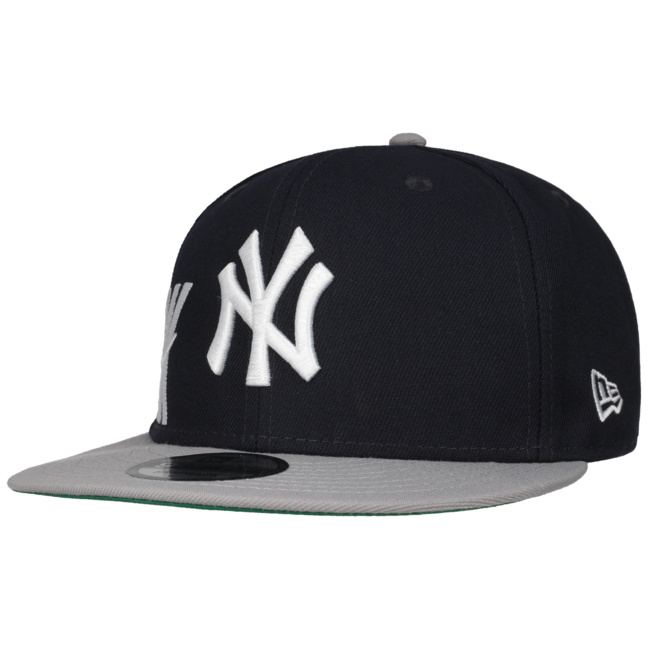 Black yankees snapback on sale