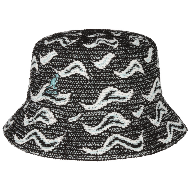 Black camo bucket hat 2025